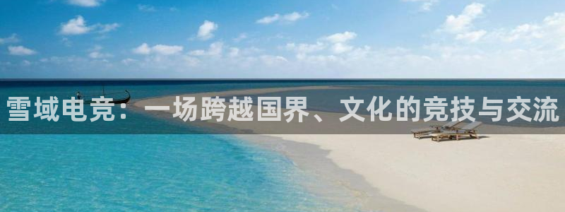 雷火电竞app官网入：雪域电竞：一场跨越国界、文化的竞技与交流
